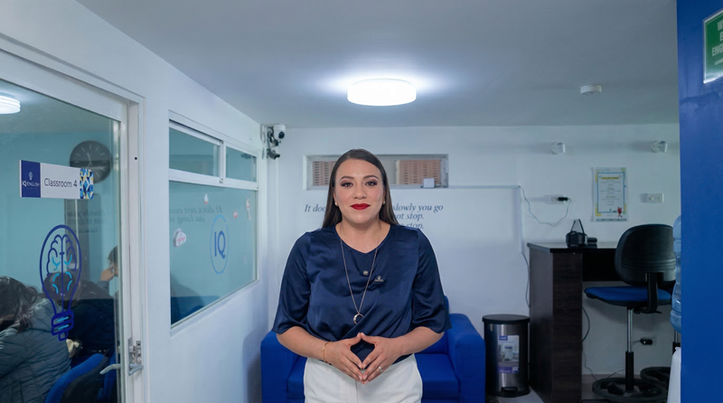 Clase dinámica de inglés